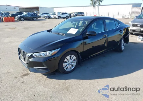 2020 Nissan Sentra S Xtronic Cvt z USA, uszkodzony, nr VIN 3N1AB8BV3LY273856